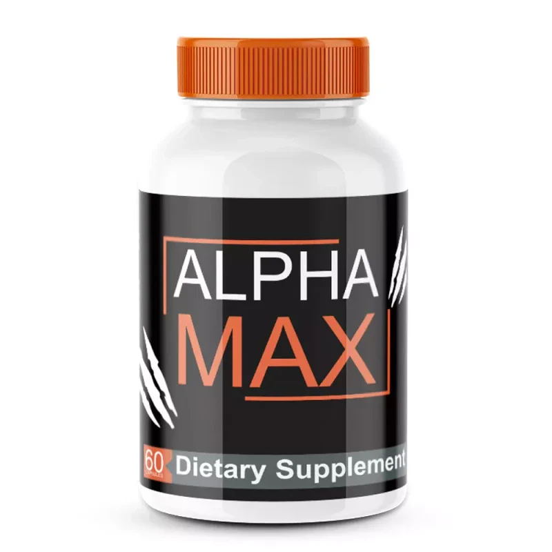 Branded Alpha Max Force Dietary Supplement For Men ED, AlphaMax Capsules (60 Capsules) - Image 6