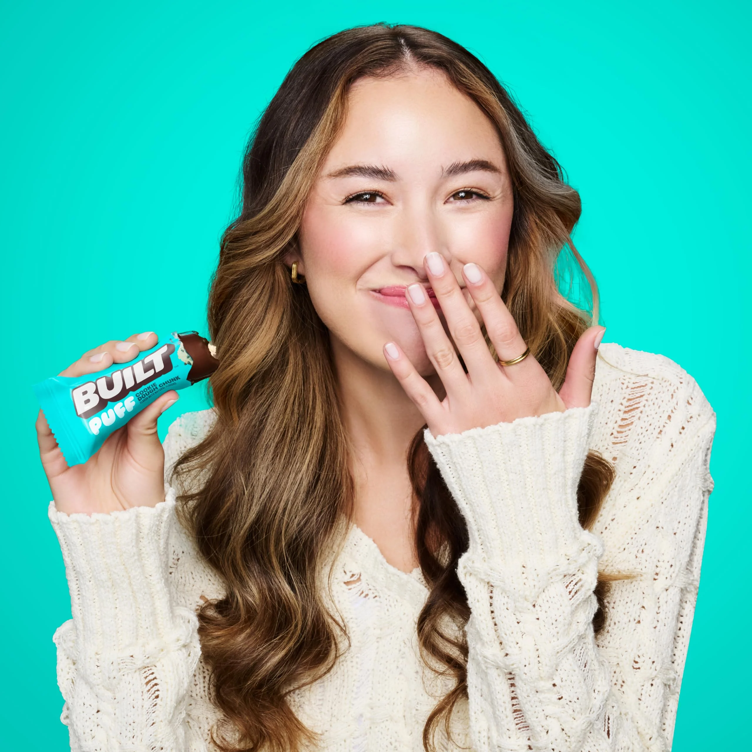 Built Bar, Puff Protein Bars, Cookie Dough Chunk Puff, 15g Protein Snacks, On-The-Go Bars, Only 160 Calories, 8g Sugar, Collagen, Not Gluten Free, 12 Count - Image 5