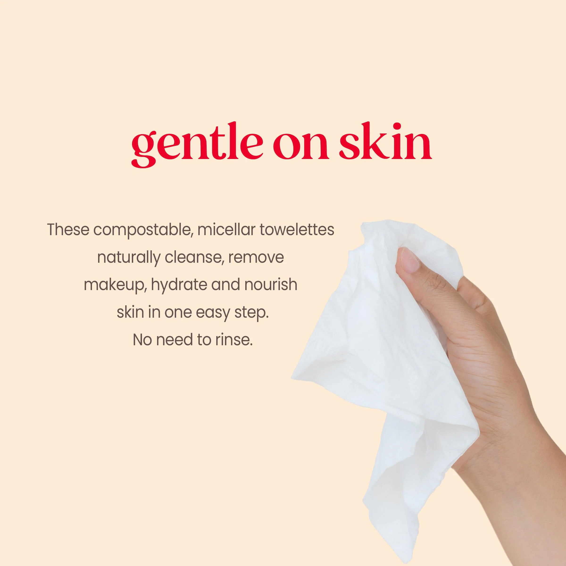Burt's Bees Stocking Stuffers, Rose Water Face Wipes, for All Skin Types, Hydrating Micellar Makeup Remover & Facial Cleansing Towelettes, Skin Care Christmas Gifts, 30 Ct (3-Pack) - Image 5