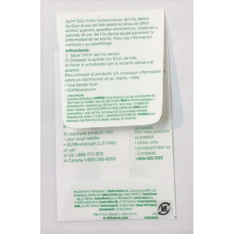 Butler Floss Threader, Pack of 5, Set of 10 - Image 5