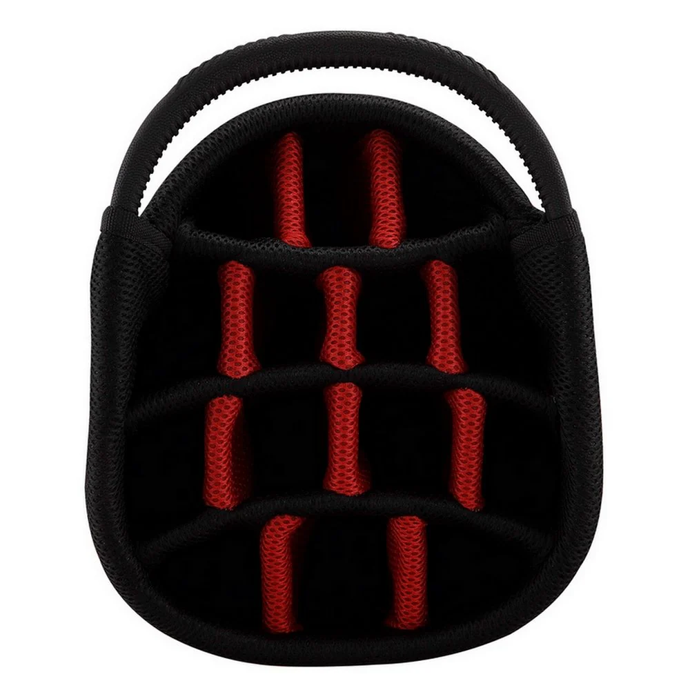 Caddymatic Golf Deluxe 14-Way Cart Bag Black/Red - Image 7