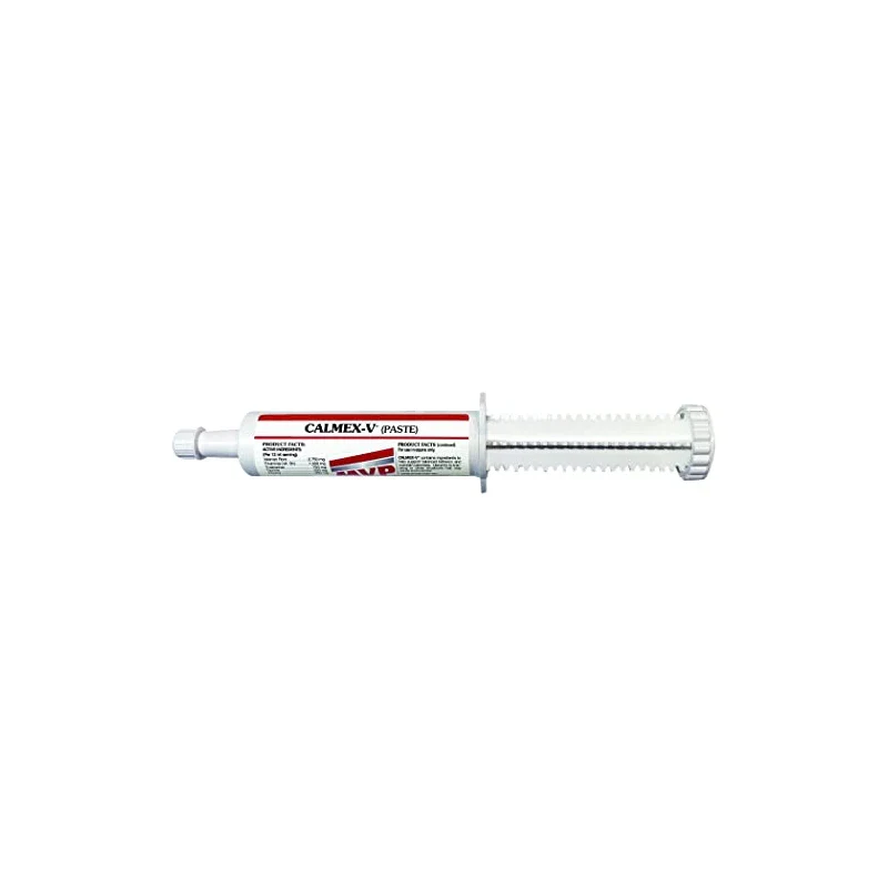Calmex-V Paste (6-Pack) for Balanced Behavior in Horses.