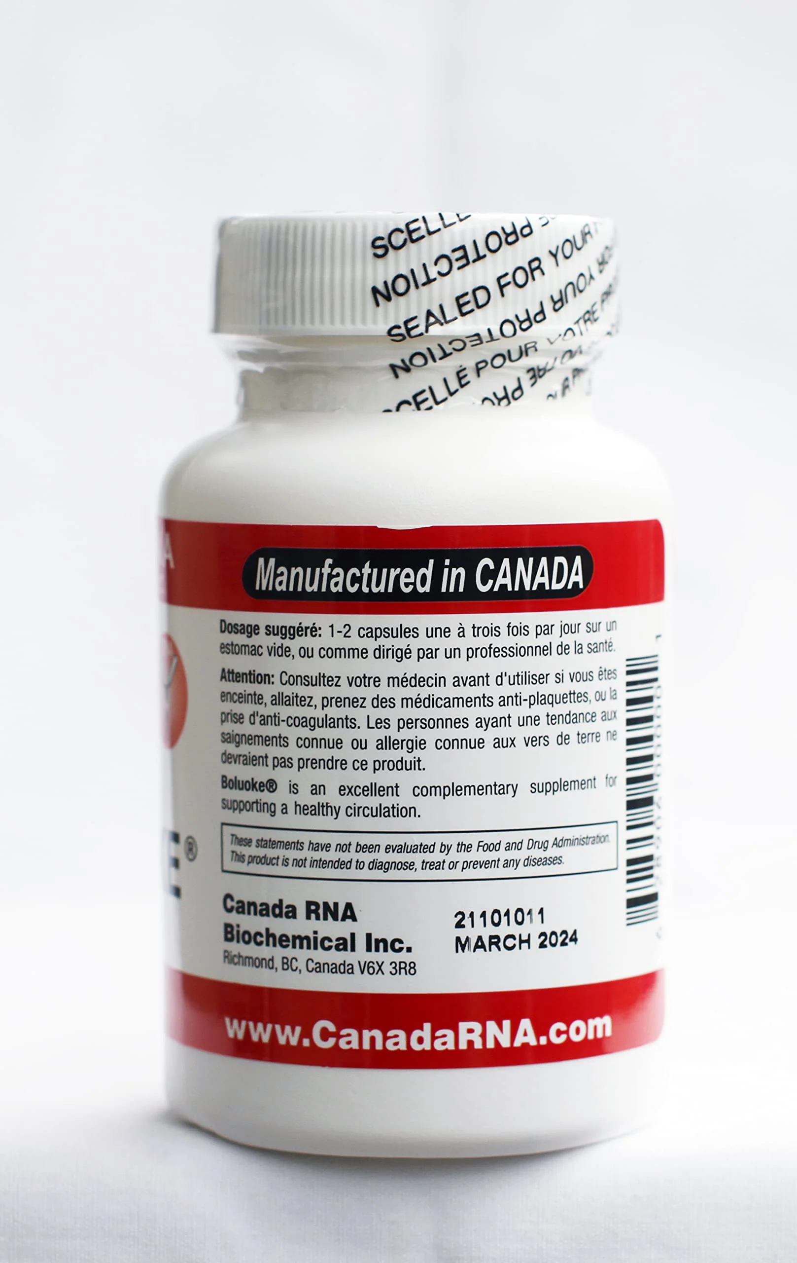 Canada RNA Boluoke, 60 Capsules (Pack of 2) - Image 2