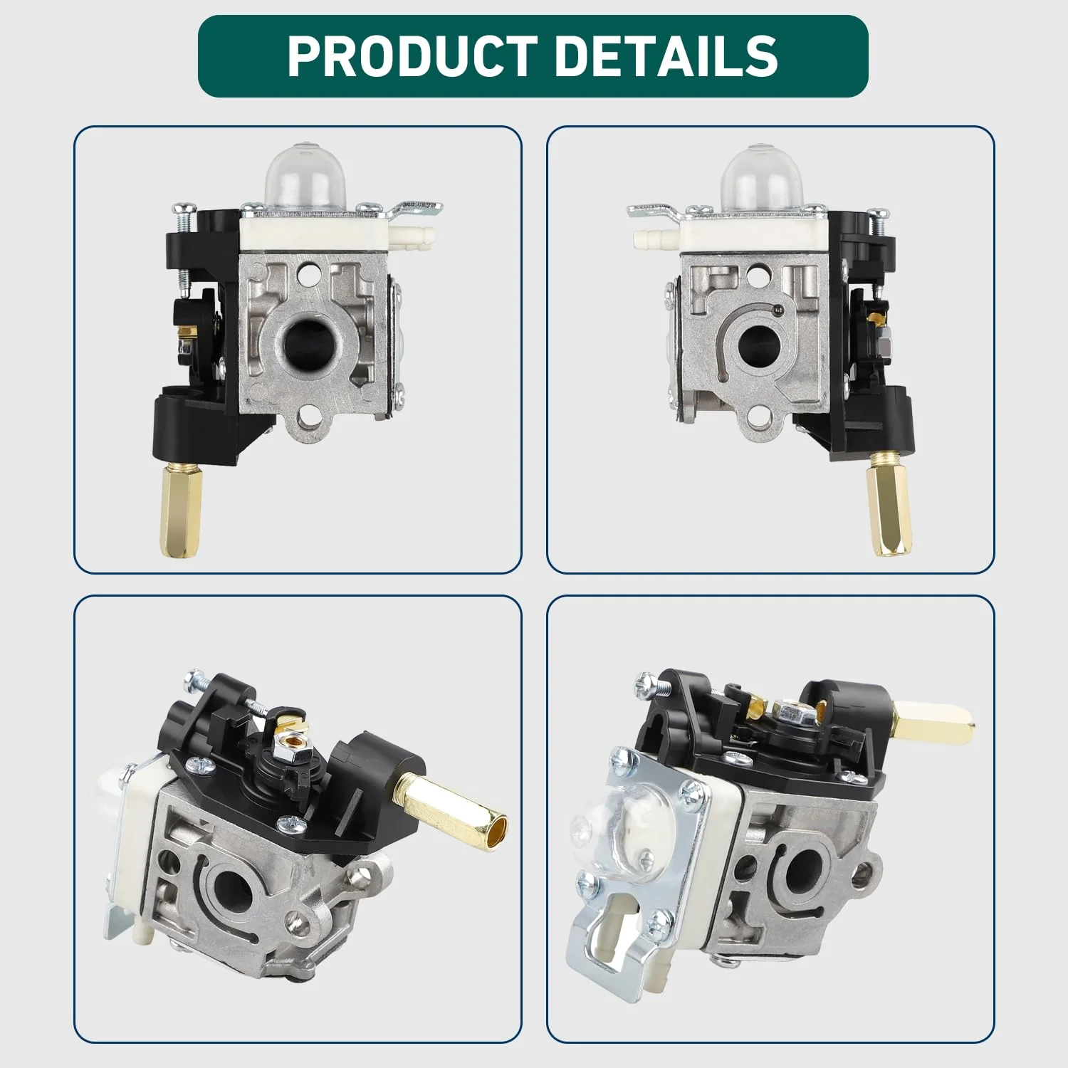 Carburetor For ECHO SRM 210 SRM-230 SRM211 GT200 HC150 HC151 PE200 PE201 PPF210 PPF211 Trimmer Brushcutter With Fuel Maintenance Kit Spark Plug HUZTL - Image 3
