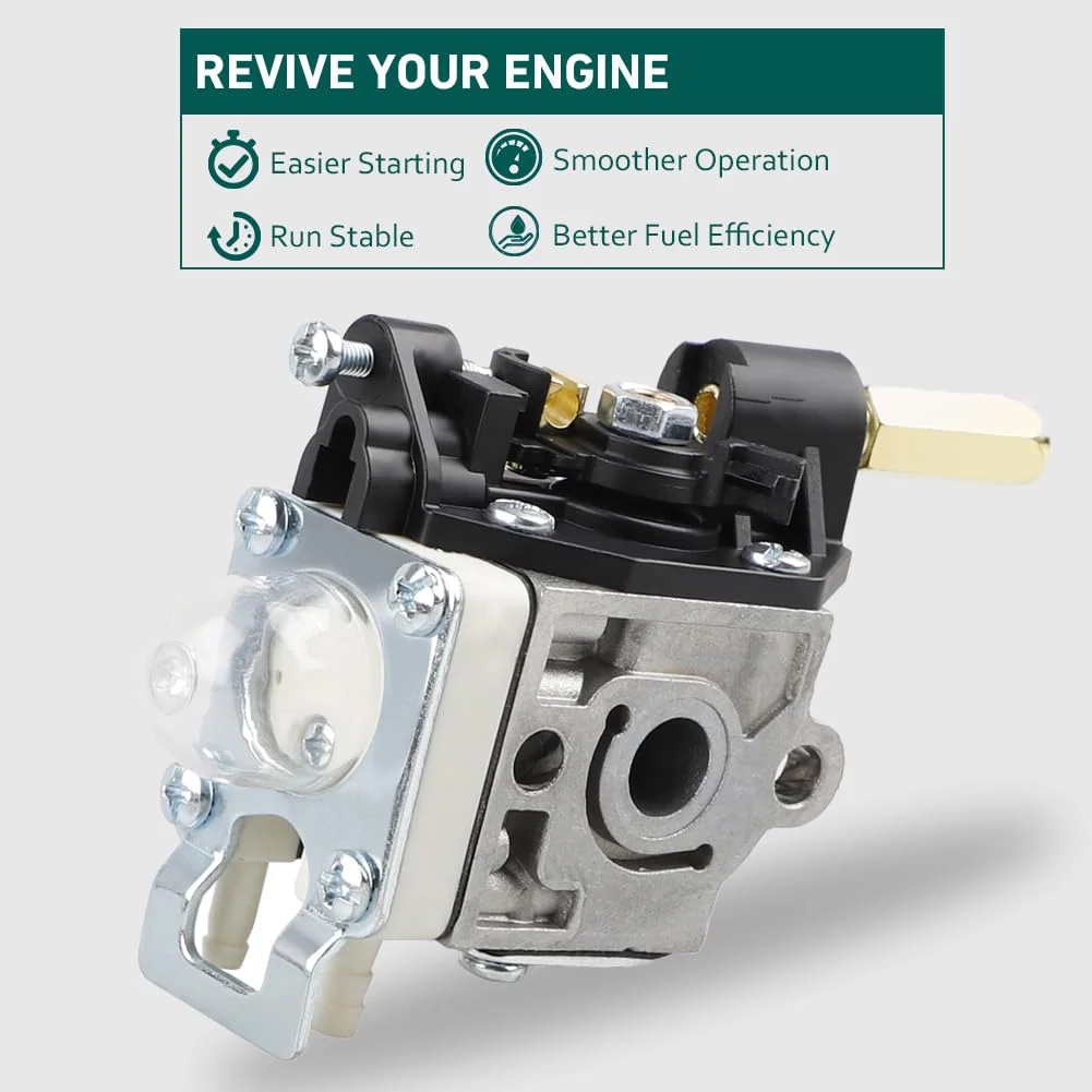 Carburetor For ECHO SRM 210 SRM-230 SRM211 GT200 HC150 HC151 PE200 PE201 PPF210 PPF211 Trimmer Brushcutter With Fuel Maintenance Kit Spark Plug HUZTL - Image 6
