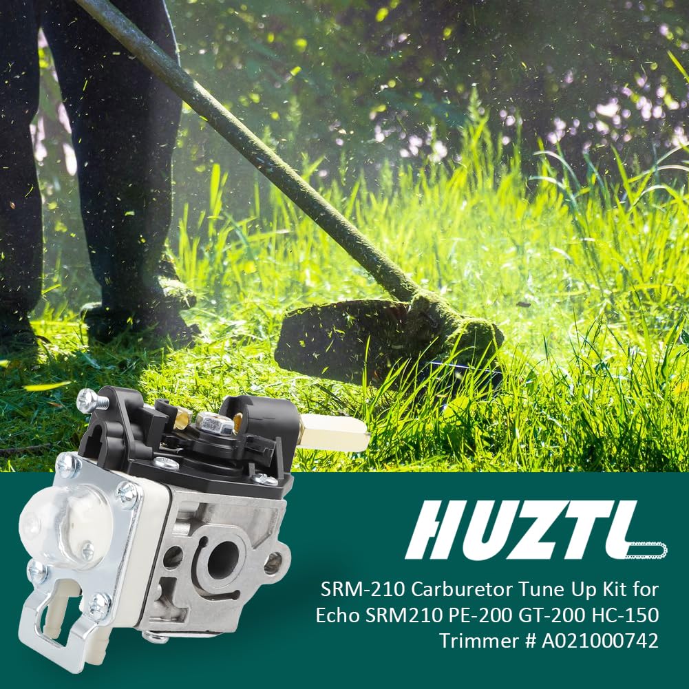 Carburetor For ECHO SRM 210 SRM-230 SRM211 GT200 HC150 HC151 PE200 PE201 PPF210 PPF211 Trimmer Brushcutter With Fuel Maintenance Kit Spark Plug HUZTL - Image 8
