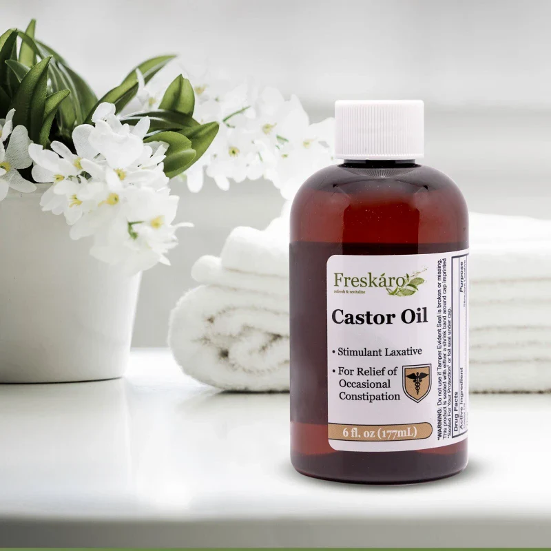 Castor Oil 100% Pure Boost Hair Growth , Immune System Booster, Oral Solution - Image 2