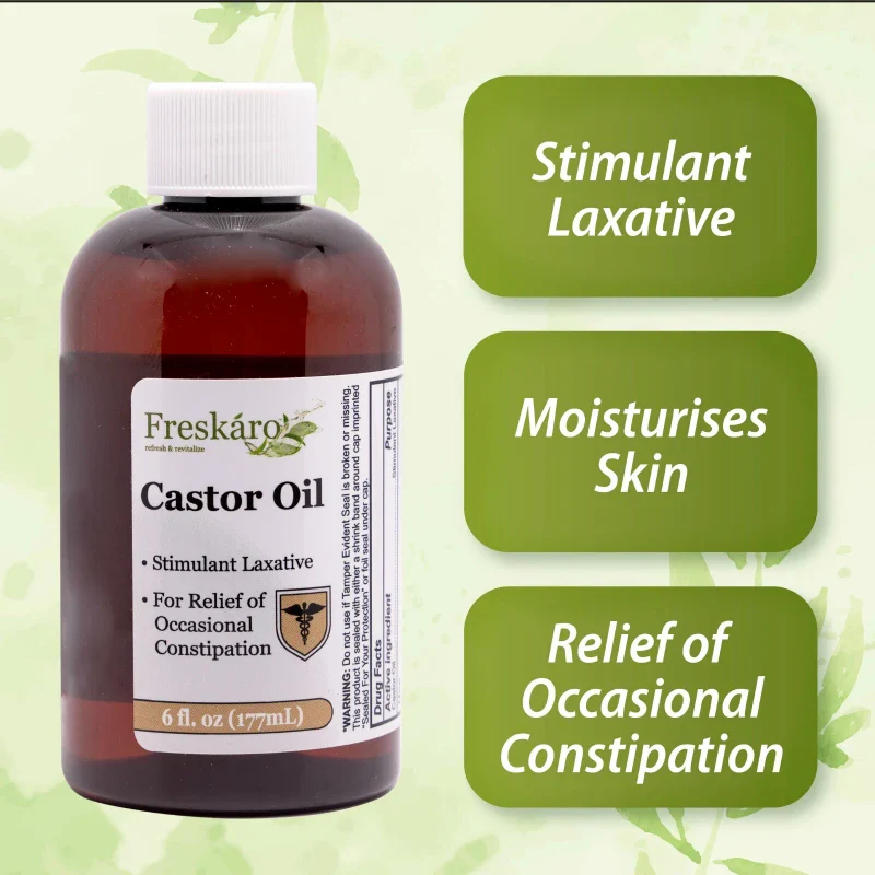 Castor Oil 100% Pure Boost Hair Growth , Immune System Booster, Oral Solution - Image 6