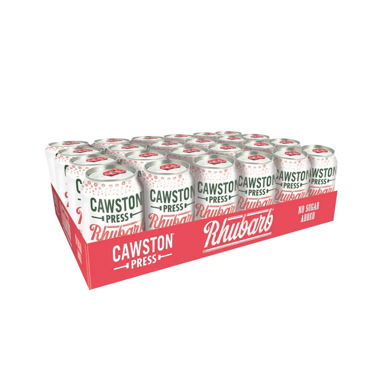 Cawston Press Sparkling Water, Rhubarb & Crisp Apple, 11 Fl Oz (Pack of 4) - Image 5