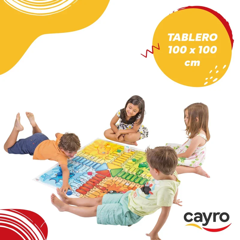 Cayro 100 x 100 cm Giant Ludo - Image 3