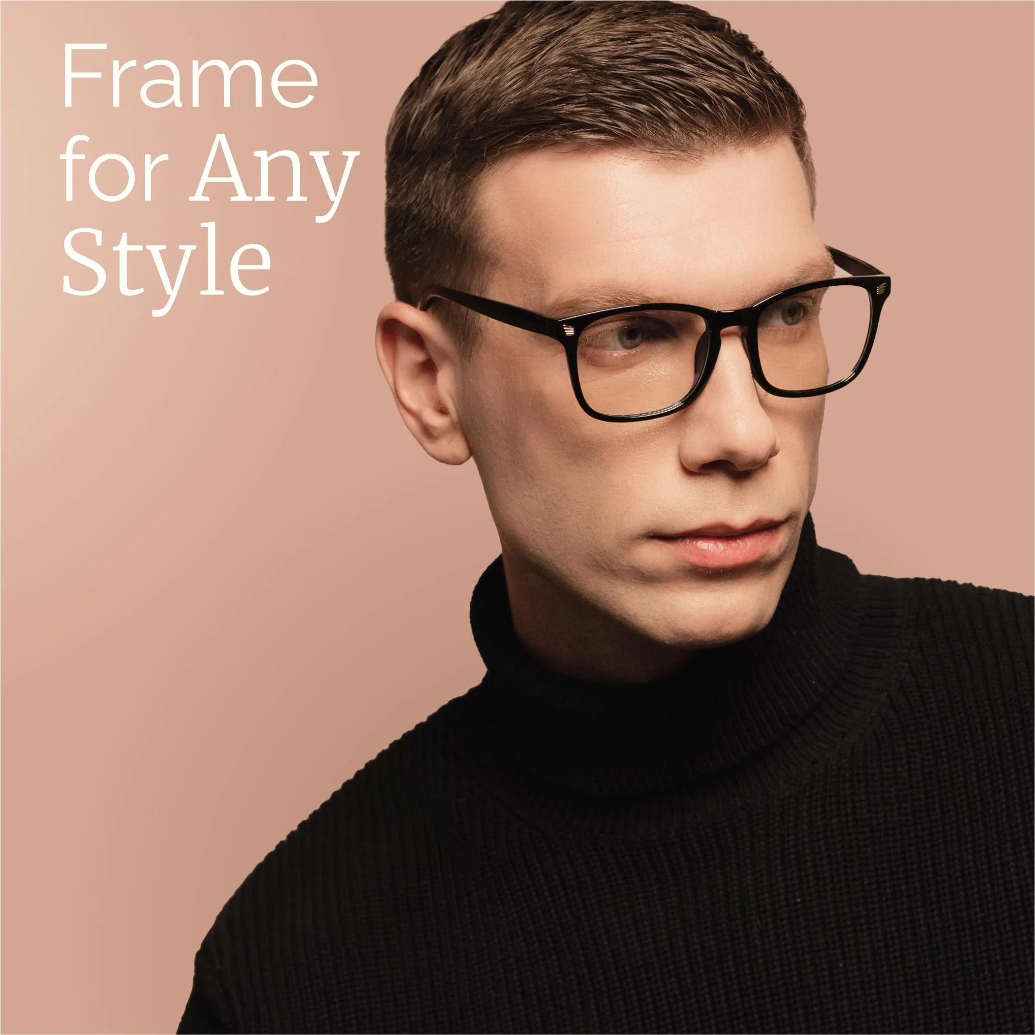 CCVOO Reading Glasses for Women/Men, Eyeglasses, Blue Light Readers for Women/Men, Computer Eye Glasses, Cheaters - Image 4