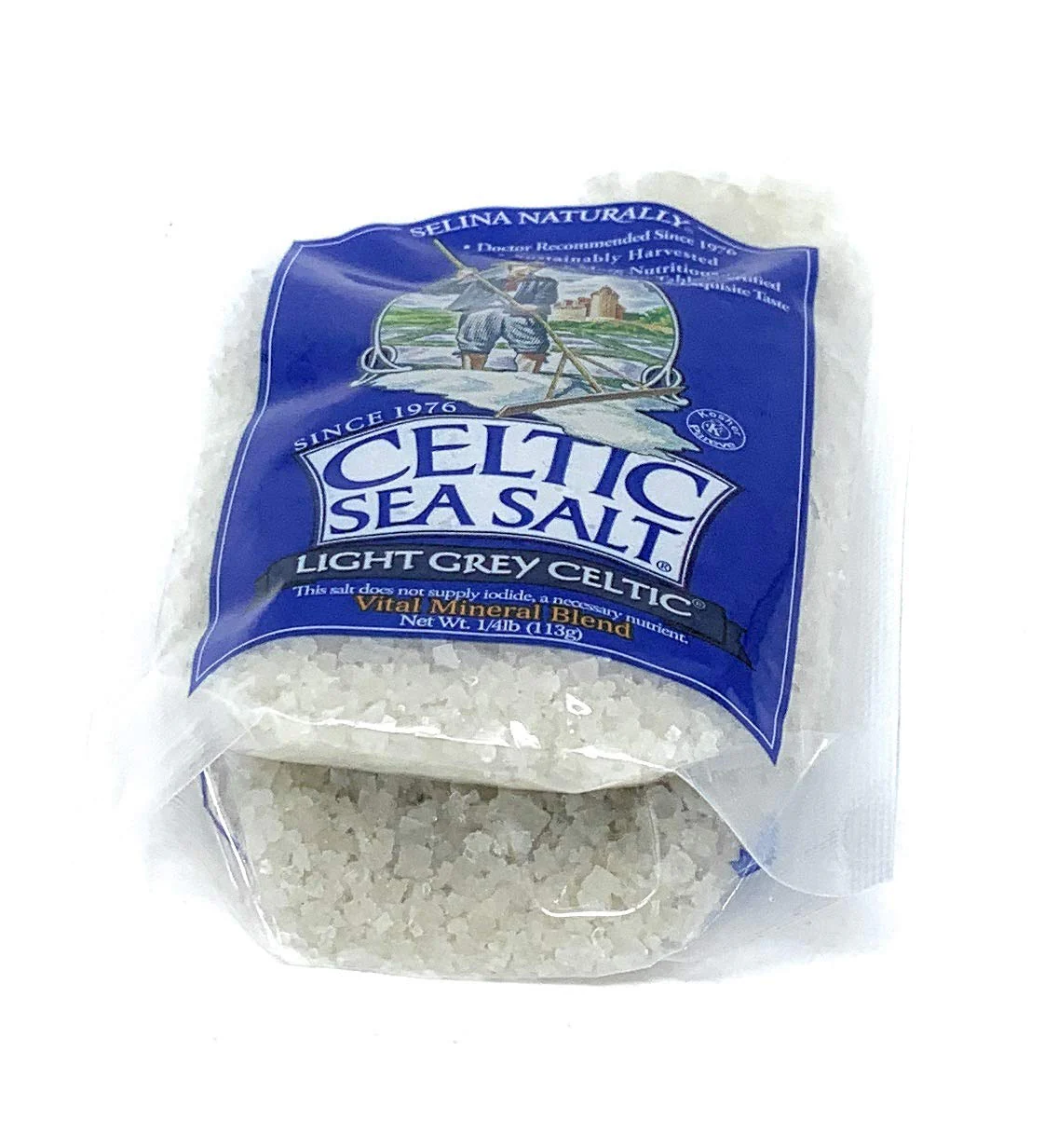 Celtic Sea Salt Light Grey Coarse Salt, 1/4 Pound, 4 Oz - Image 2
