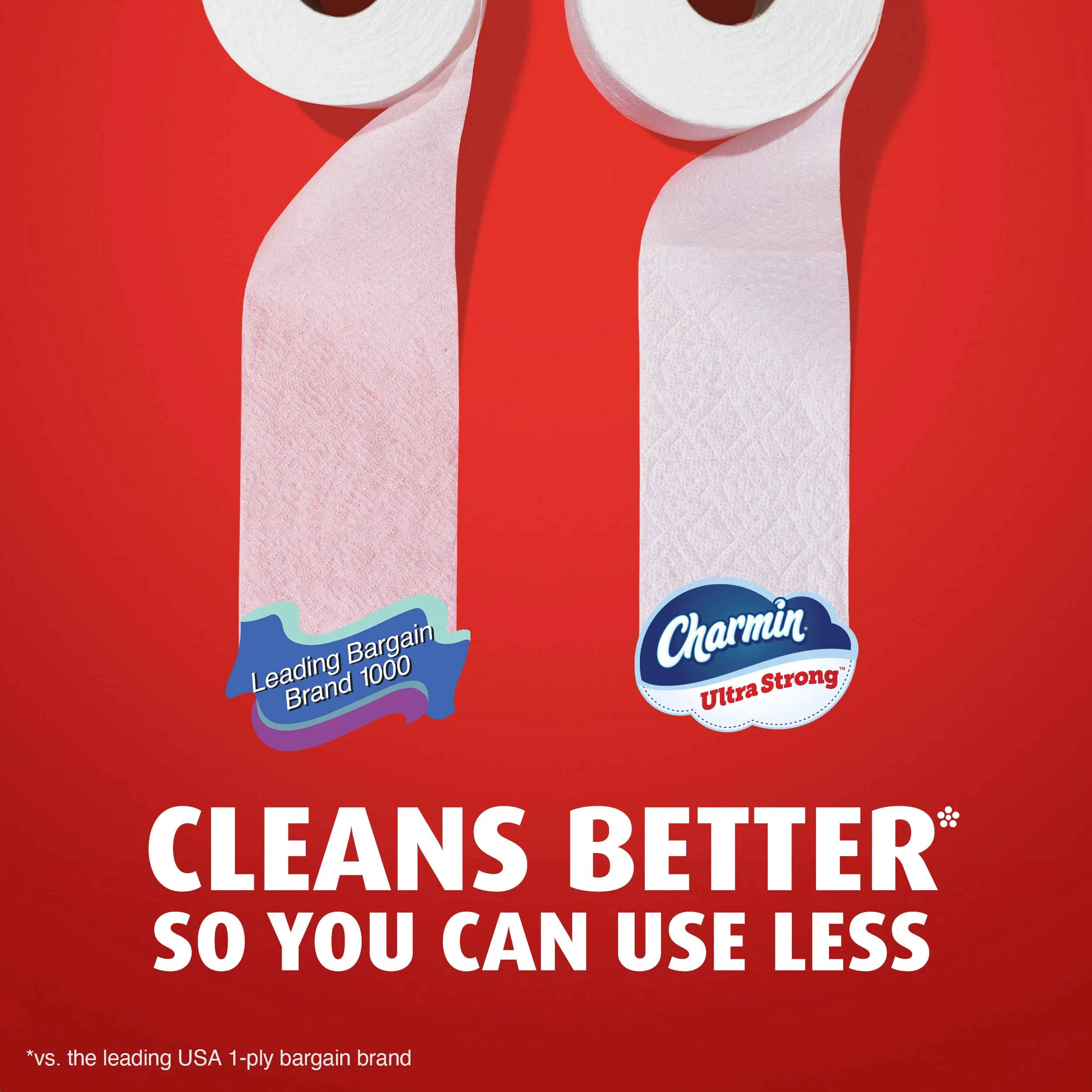Charmin Ultra Strong Toilet Paper, 18 Mega XL Rolls = 108 Regular Rolls - Image 8