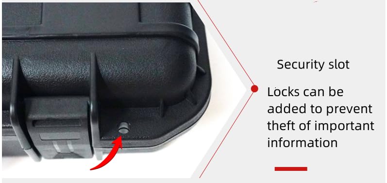 CHBAYI Waterproof Hard Storage Case Compatible with Canon EOS Rebel T7 DSLR Camera with EF18-55mm + EF 75-300mm Lens, Camera Protective Waterproof case with Foam (Camera/18-55mm Lens case) - Image 4