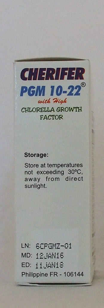CHERIFER Capsule with Zinc, Double Chlorella Growth Factor & Taurine PGM 10-22 (30 Capsules) - Image 3