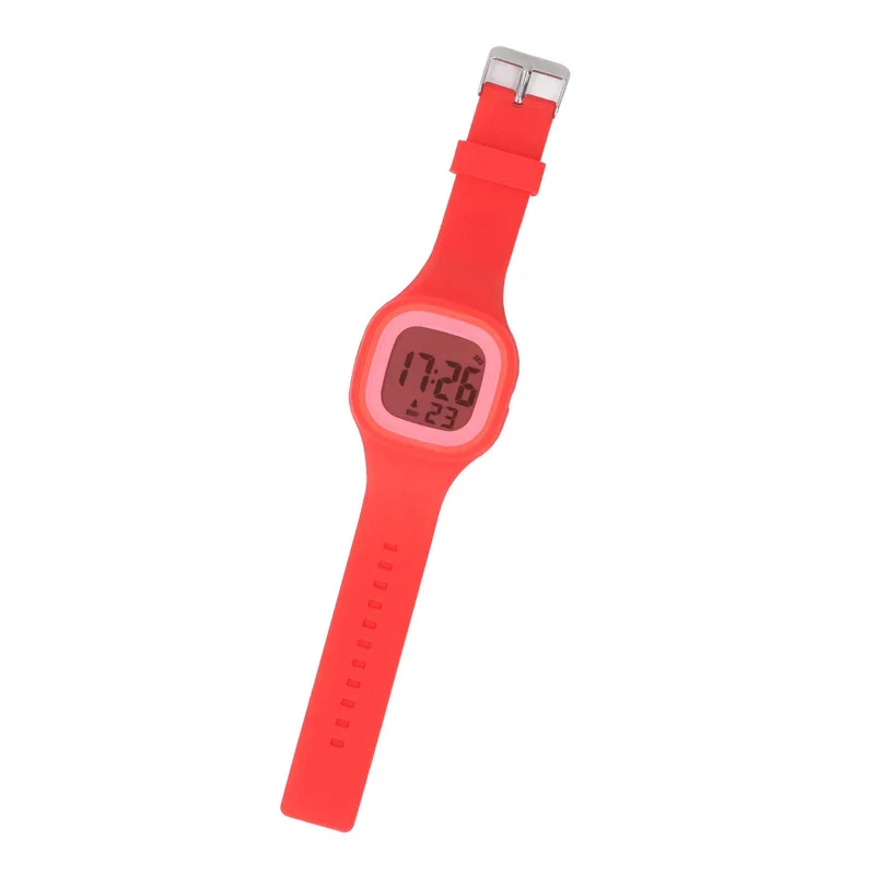 Children Digital Watch Alarm 50M Waterproof Shockproof Drop Resistant Child Digital Sport Outdoor Watch for Daily Use Red - Image 4