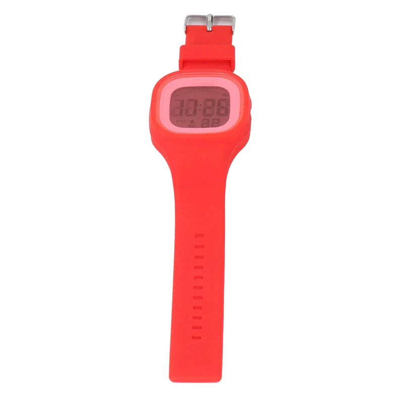 Children Digital Watch Alarm 50M Waterproof Shockproof Drop Resistant Child Digital Sport Outdoor Watch for Daily Use Red - Image 6