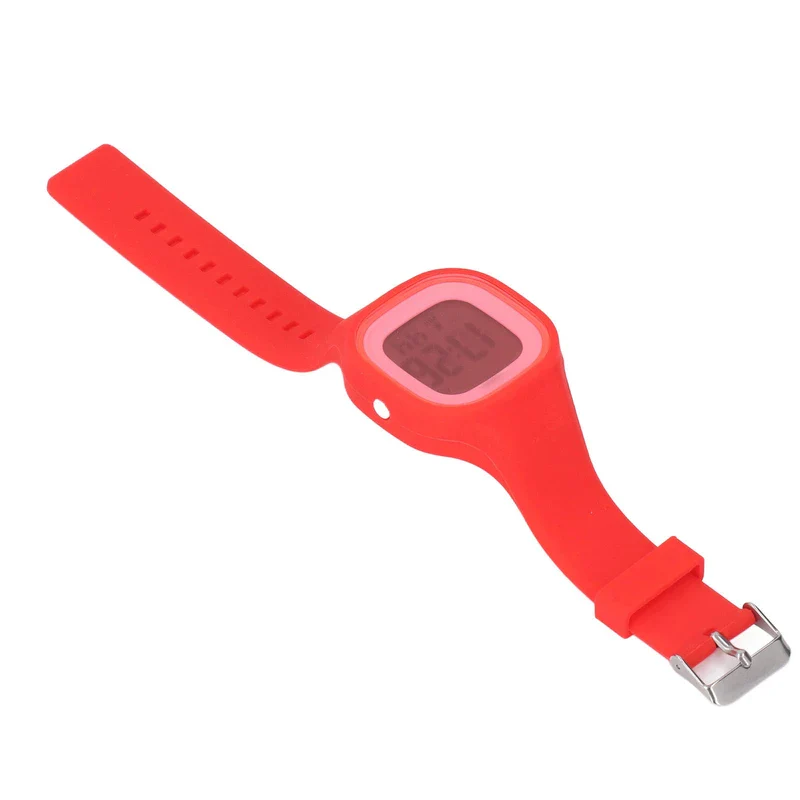 Children Digital Watch Alarm 50M Waterproof Shockproof Drop Resistant Child Digital Sport Outdoor Watch for Daily Use Red - Image 9