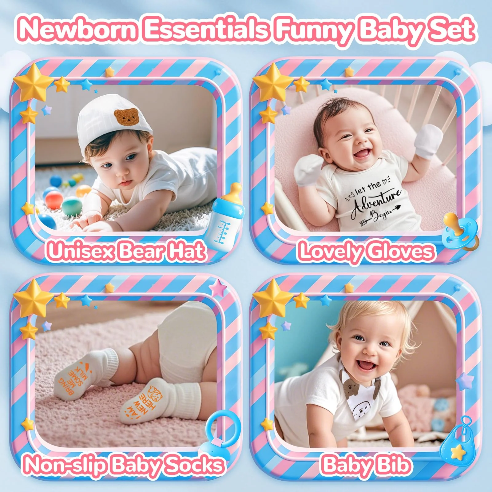Christmas Stocking Stuffers White Elephant Gifts for Adults: Gender Reveal Gifts for Parents to Be, Baby Shower Gifts for Mom to Be, Pregnancy Gifts for First Time Moms, Expecting Parents Gifts Set - Image 2