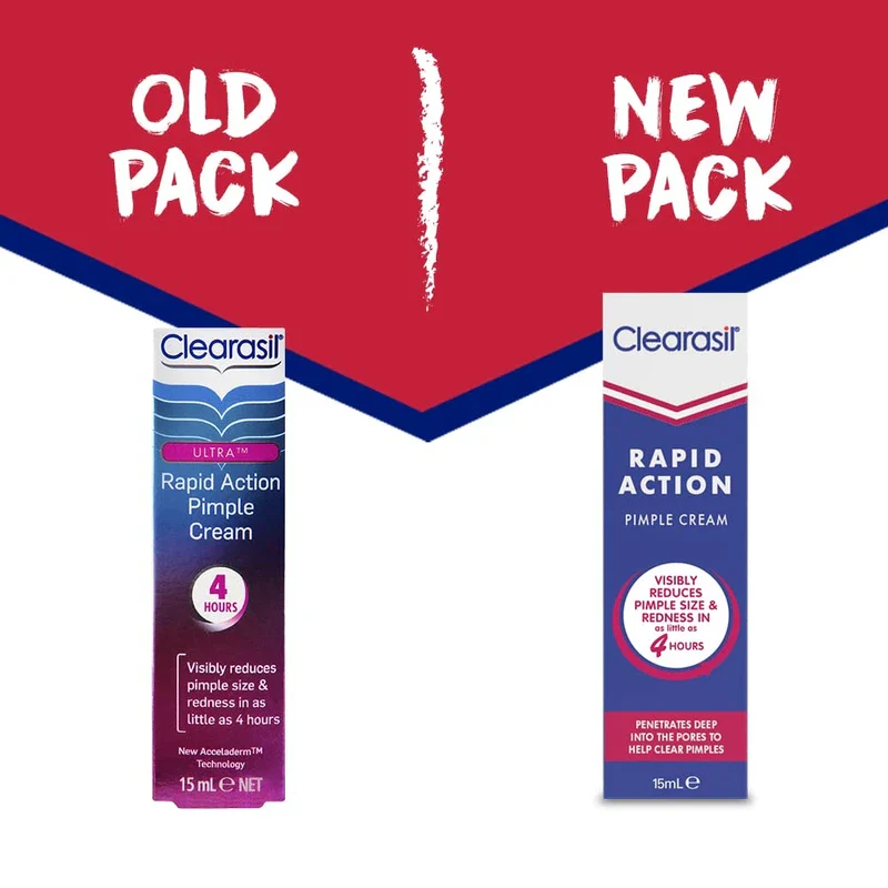 Clearasil Ultra Rapid Treatment Reduce Pimples Cream, 15g - Image 8