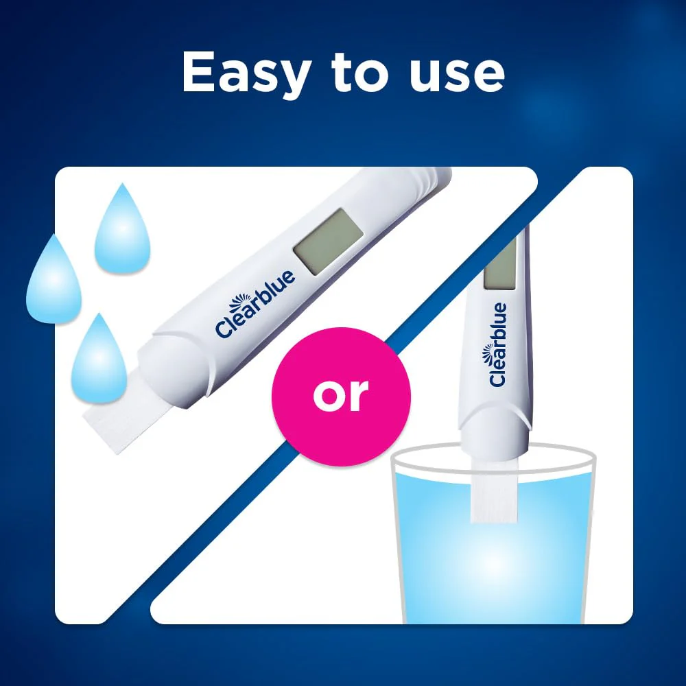 Clearblue Early Digital Pregnancy Test, Early Detection at Home Pregnancy Test, 3 Ct - Image 5