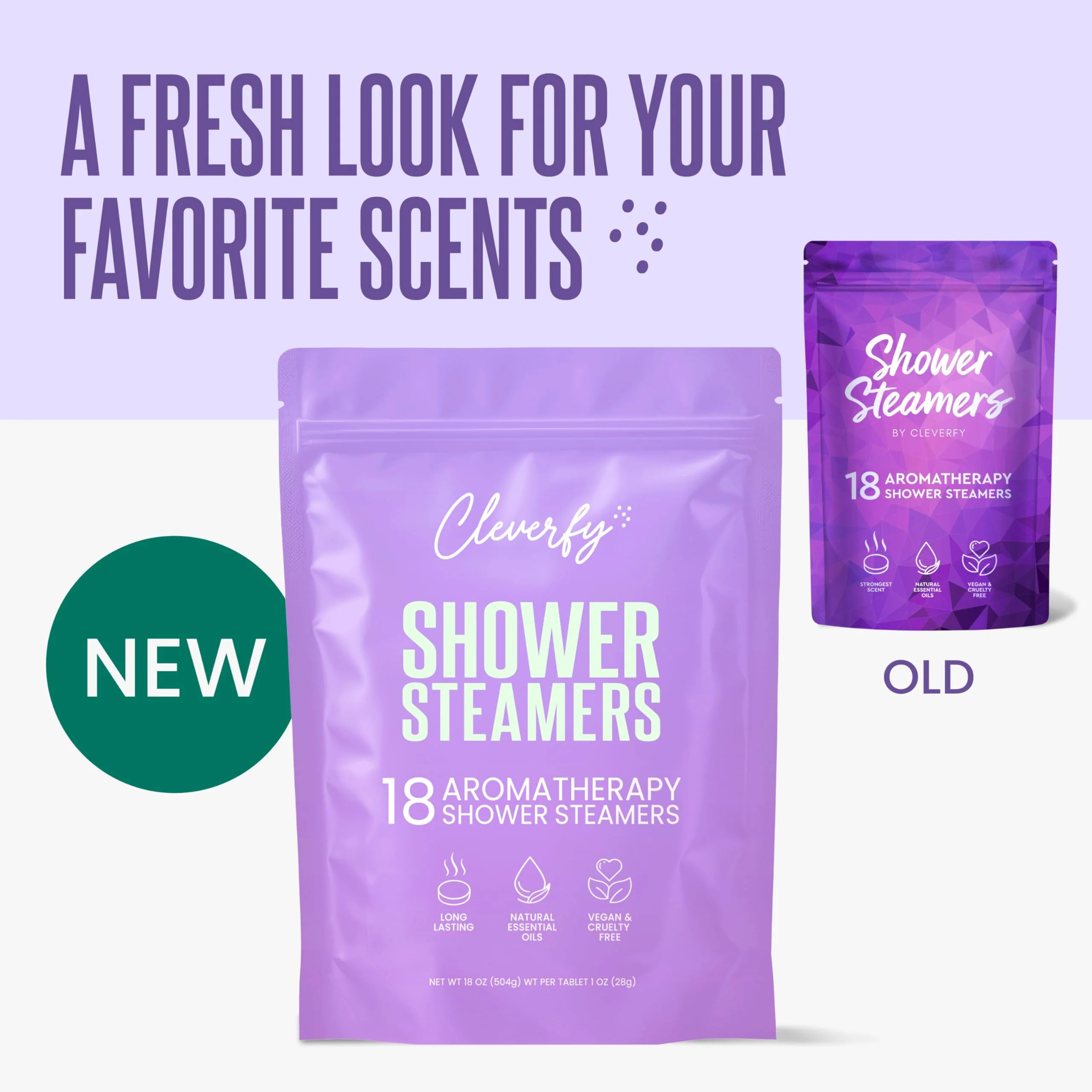 Cleverfy Shower Steamers Aromatherapy – Stocking Stuffers for Women, Teens and Wife – Christmas Gifts for Women and Teen Girls – White Elephant Gifts for Adults – 18 Tablets - Image 3