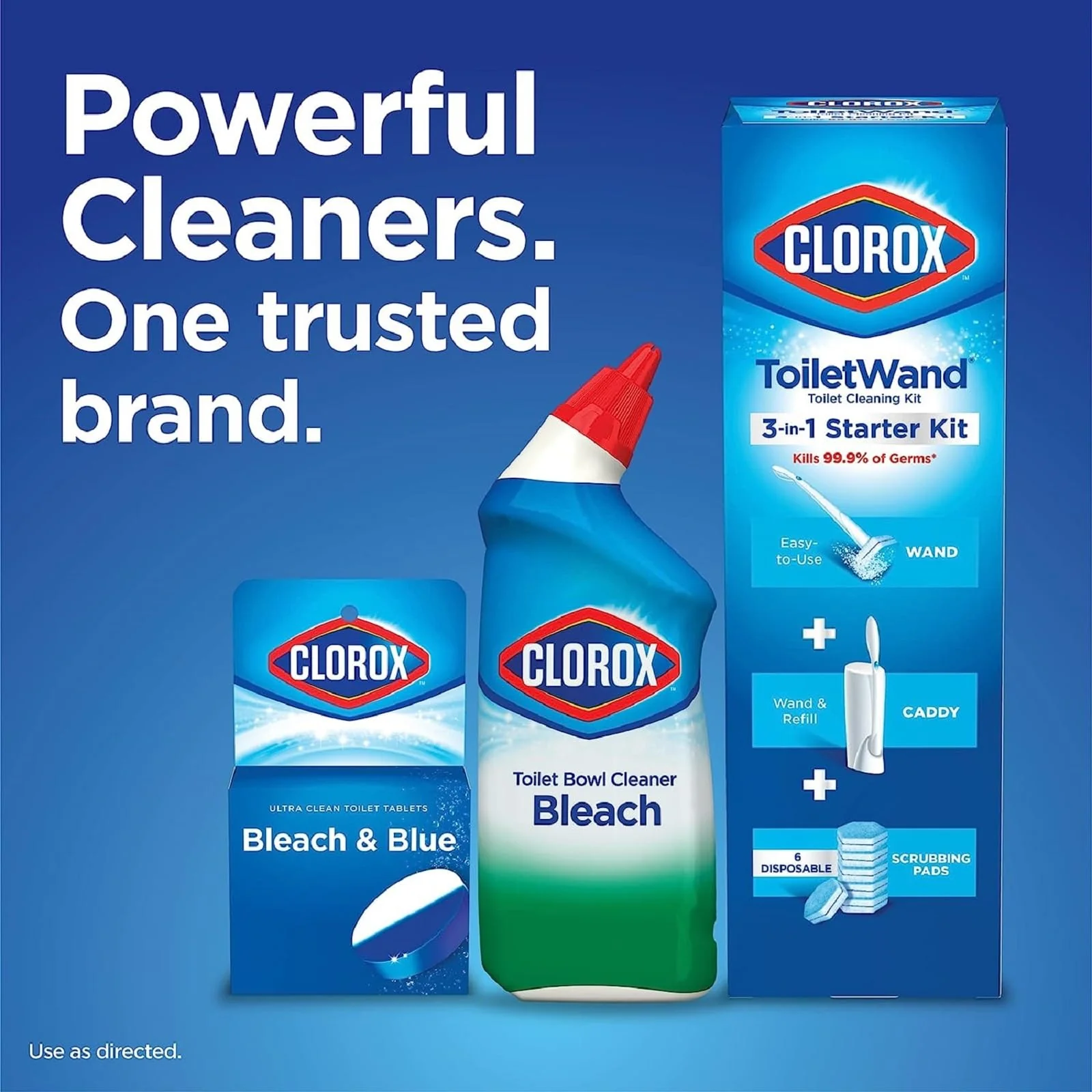 Clorox ToiletWand Disinfecting Refills, Rainforest Rush, 30 Ct (Package May Vary) - Image 3