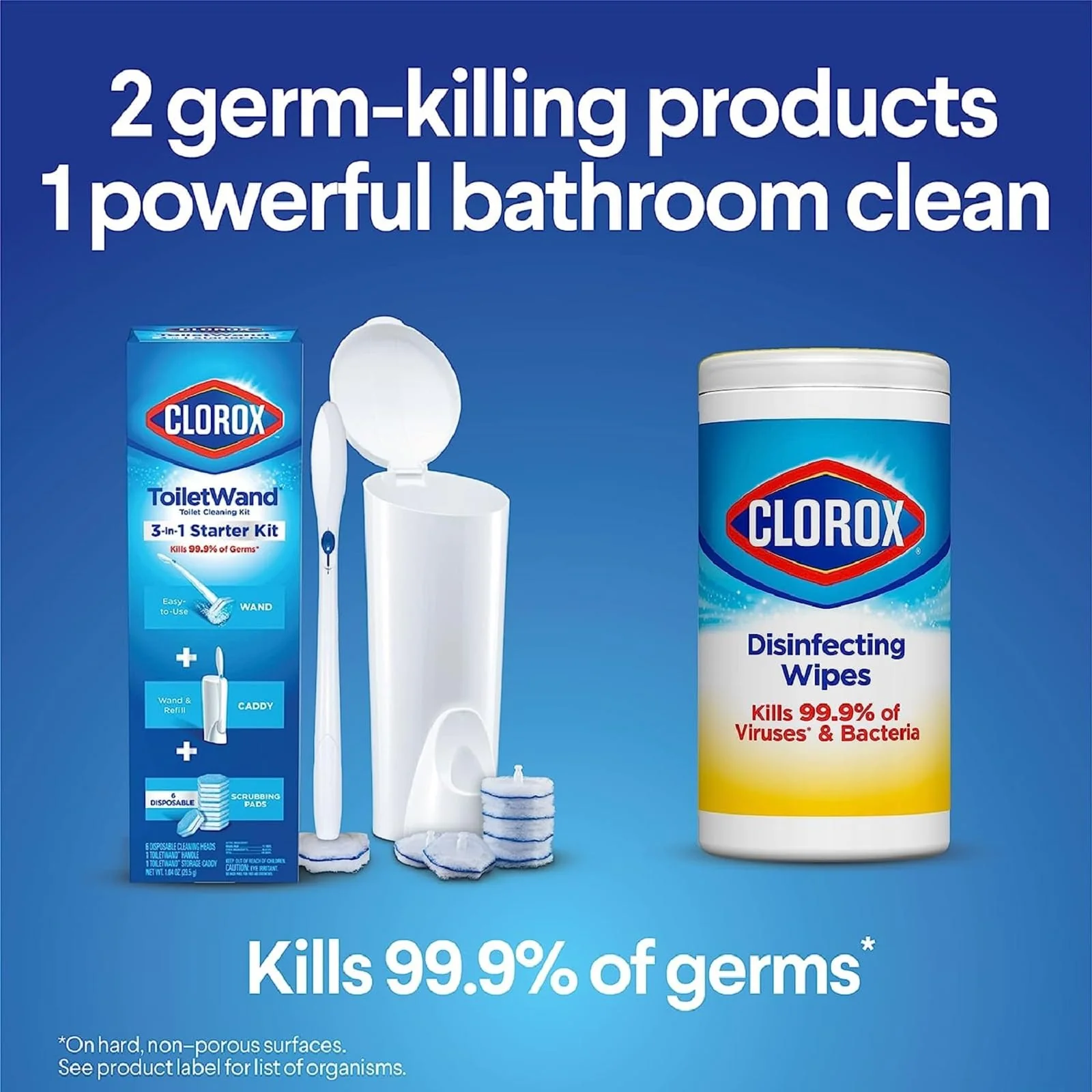 Clorox ToiletWand Disinfecting Refills, Rainforest Rush, 30 Ct (Package May Vary) - Image 8