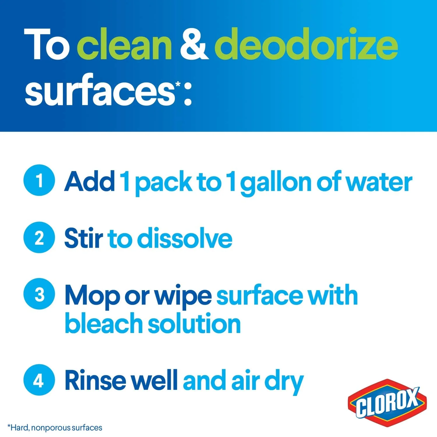 Clorox Zero Splash Bleach Packs - Laundry Pods, 4 Pack (Package May Vary) - Image 6