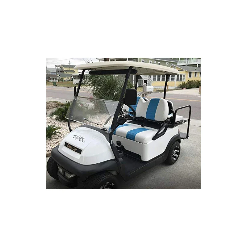 Club Car Precedent "STAPLE ON" Golf Cart Seat Cover (2 Stripe) Choose From 30 Colors, Custom Golf Cart Seat Covers, Handmade-Golf-Cart-Seat-Covers, Up To Par Covers - Image 6