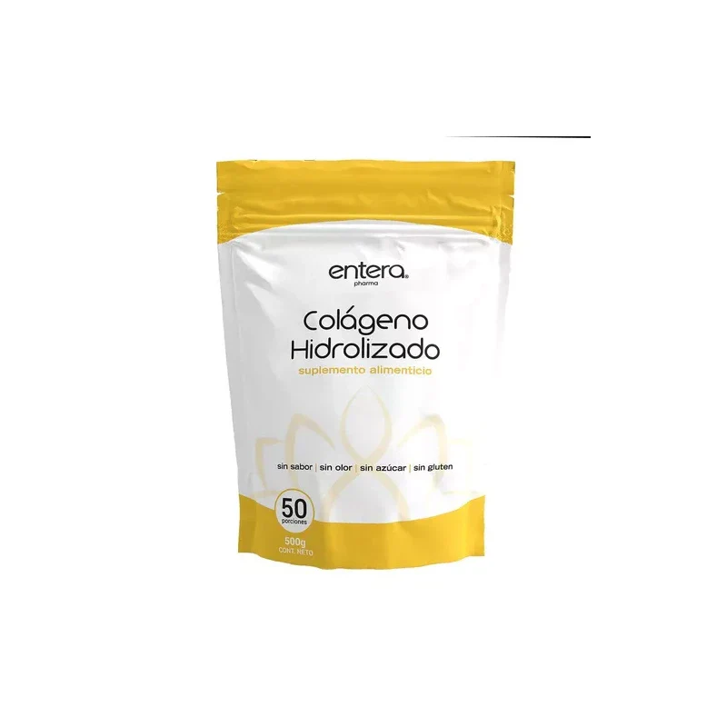 Colágeno Hidrolizado Entera Pharma 500g Colageno En Polvo Sin sabor - Image 7