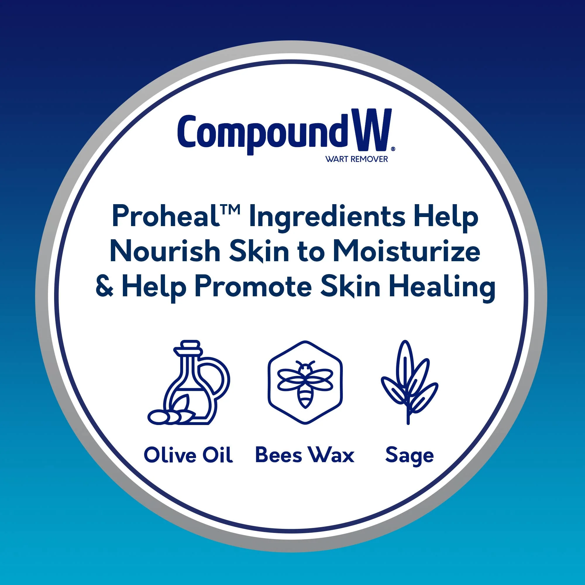 Compound W Total Care Wart Remover with Proheal Cream for Skin - 0.25 oz and Maximum Strength Fast Acting Salicylic Acid Gel - 0.25 oz - Image 3