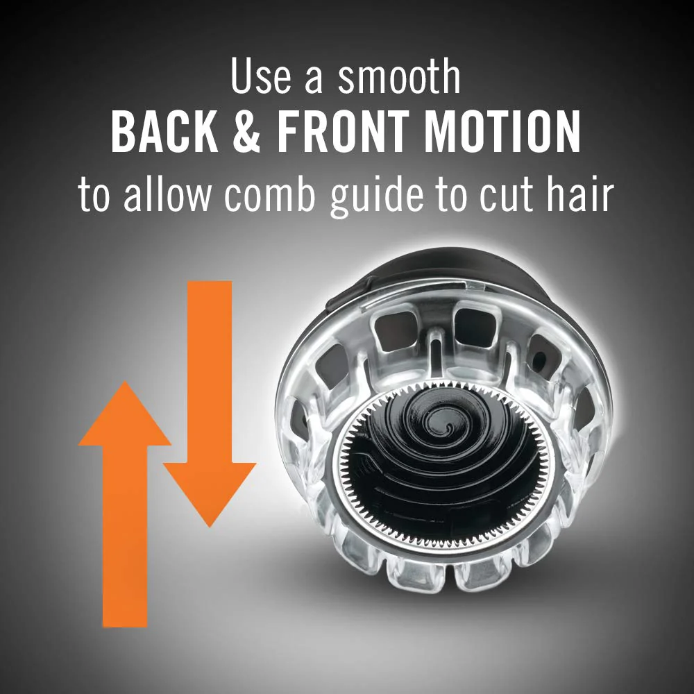 Conair Corded/Cordless Even-Cut Rotary Haircut Kit - Image 9