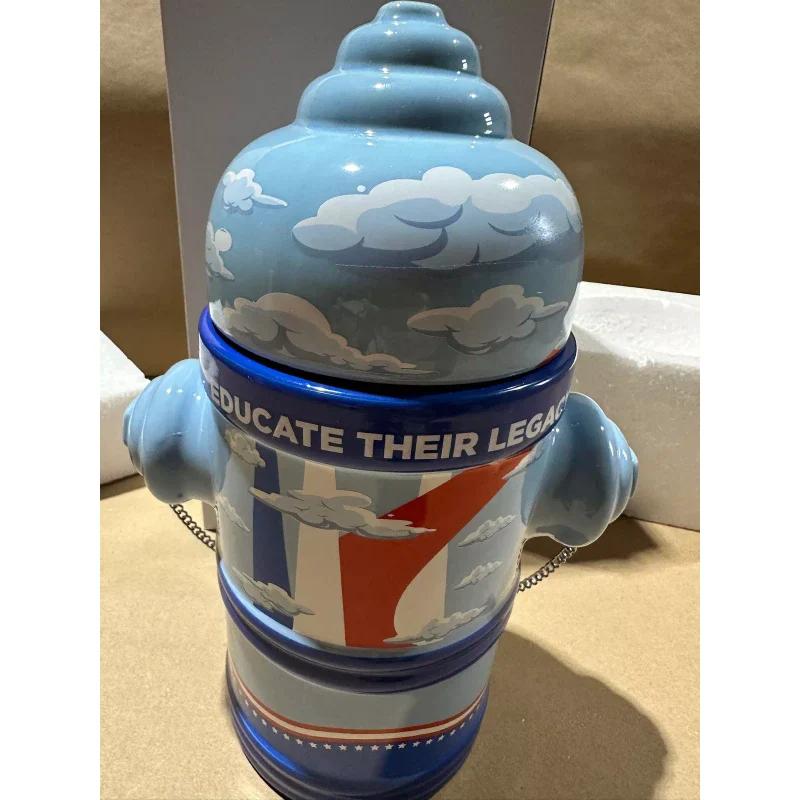Core and Main 12" RARE Core and Main Promotional 2025 Folds of Honor Fire Hydrant Cookie Jar - Image 3