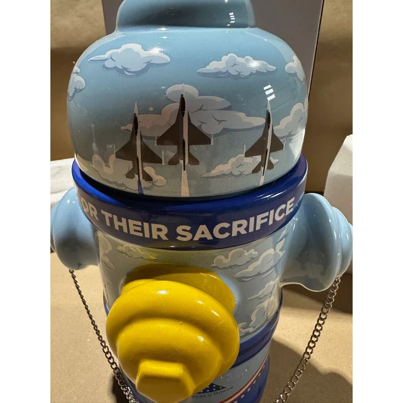 Core and Main 12" RARE Core and Main Promotional 2025 Folds of Honor Fire Hydrant Cookie Jar - Image 4