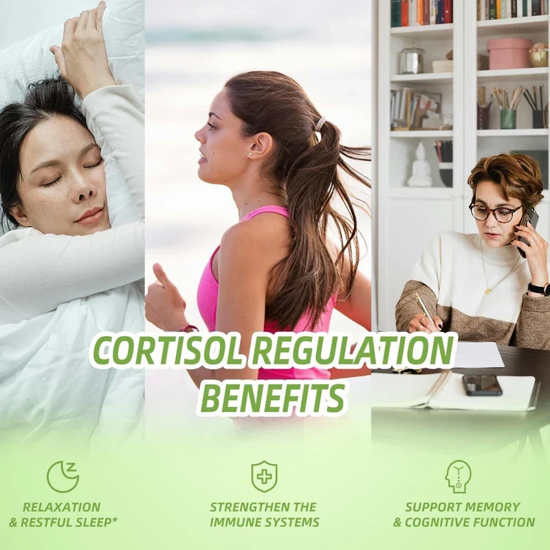 Cortisol Supplement Liquid Drops, 17-In-1 Cortisol Detox W. Magnesium Glycinate - Image 6