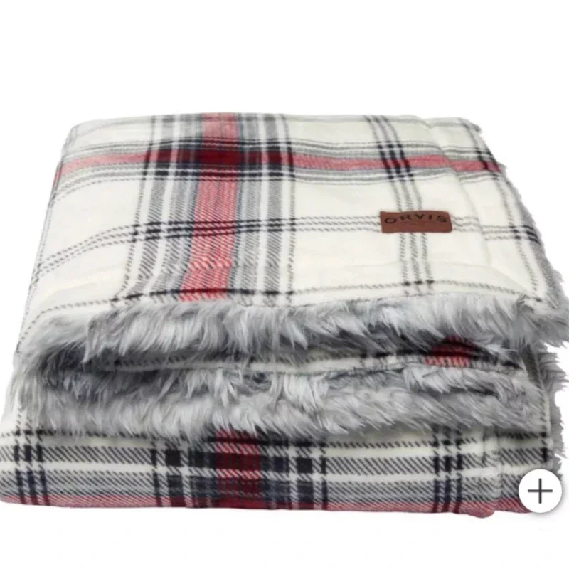 Cozy Orvis Cozy Luxe Throw / 60” x 70”/ IVORY - Image 2