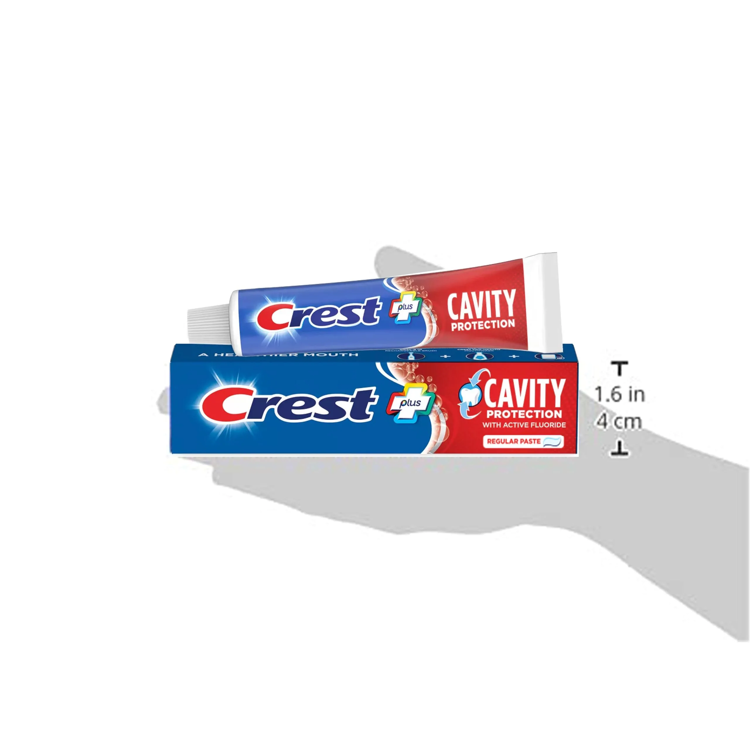 Crest Toothpaste Cavity Protection Regular (Pack of 3) - Image 6