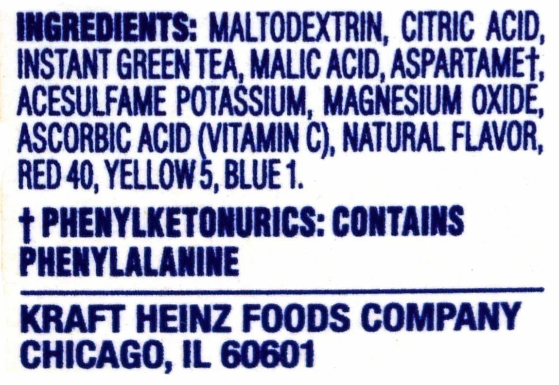 Crystal Light Green Tea Peach Mango Drink Mix (Makes 10-Quarts), 1.85-Ounce Canister (Pack of 4) - Image 5