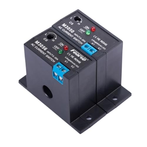 Current Sensing Switch Induction Relay AC Linkage Device PLC Signal Over Limit Closed AC 0.2-30A - Image 3