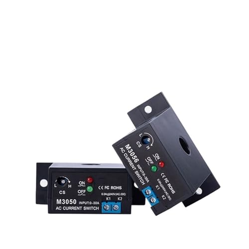 Current Sensing Switch Induction Relay AC Linkage Device PLC Signal Over Limit Closed AC 0.2-30A - Image 6