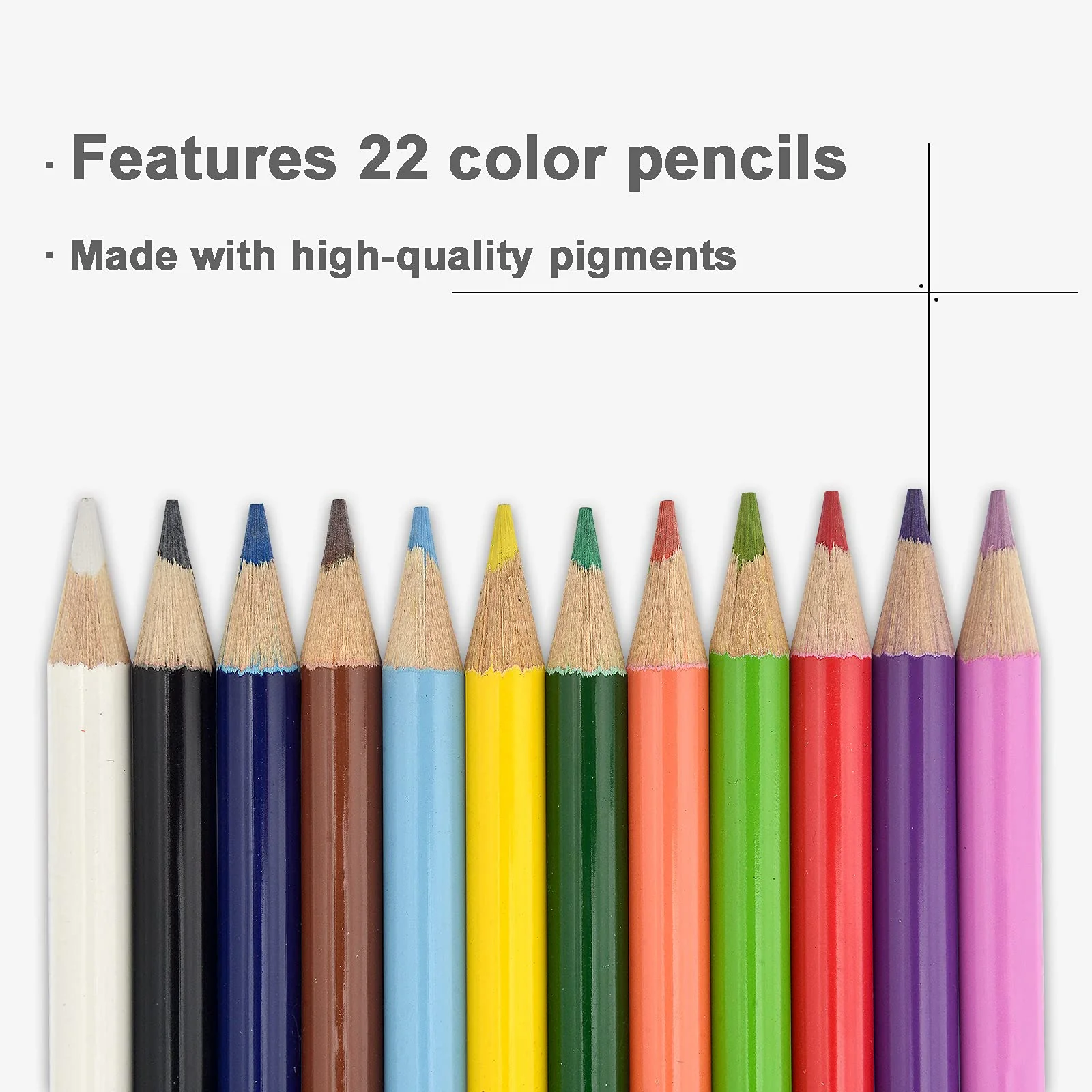 Darnassus 132-Piece Art Set, Deluxe Professional Color Set, Creating Gift Box, Art Set Crafts Drawing Painting Christmas Kit for Kids and Adult, Girls Boys - Image 7