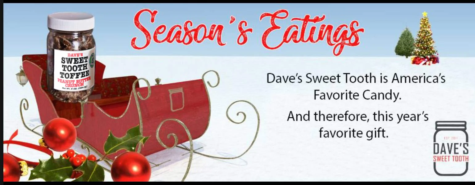 Dave's Sweet Tooth Toffee Variety Pack, Milk Chocolate, Dark Chocolate, Coffee, Peanut Butter, Dark Chocolate Cherry Flavors, 8oz Resealable Jar, 5 Pack - Image 4