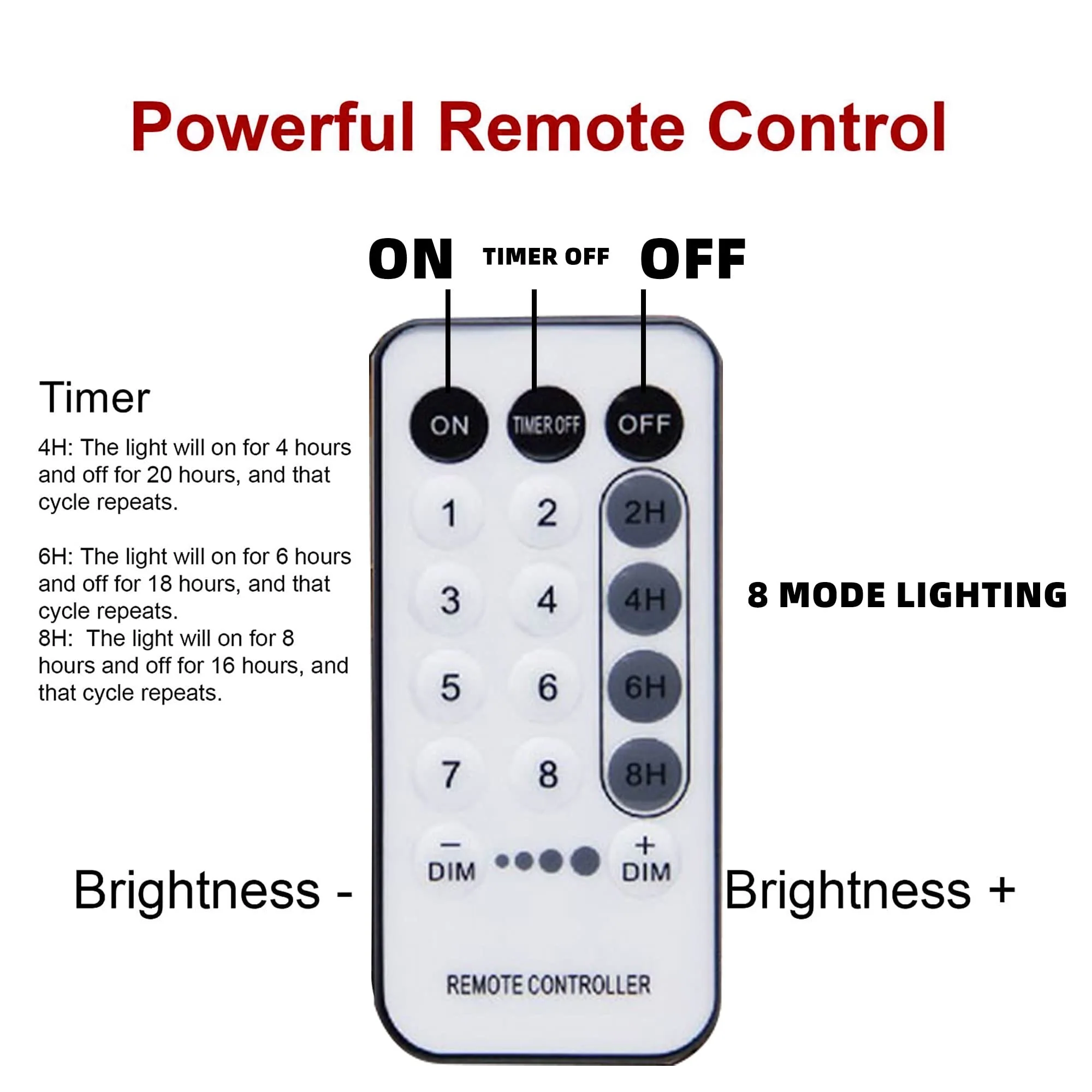 Dazzle Bright Christmas Tree Lights, 448 LED Waterfall Tree Topper Lights with Remote & 8 Lighting Modes, 8.2FT X 16 Lines Christmas Light for Indoor Outdoor Yard Party Xmas Decoration (Warm White) - Image 6