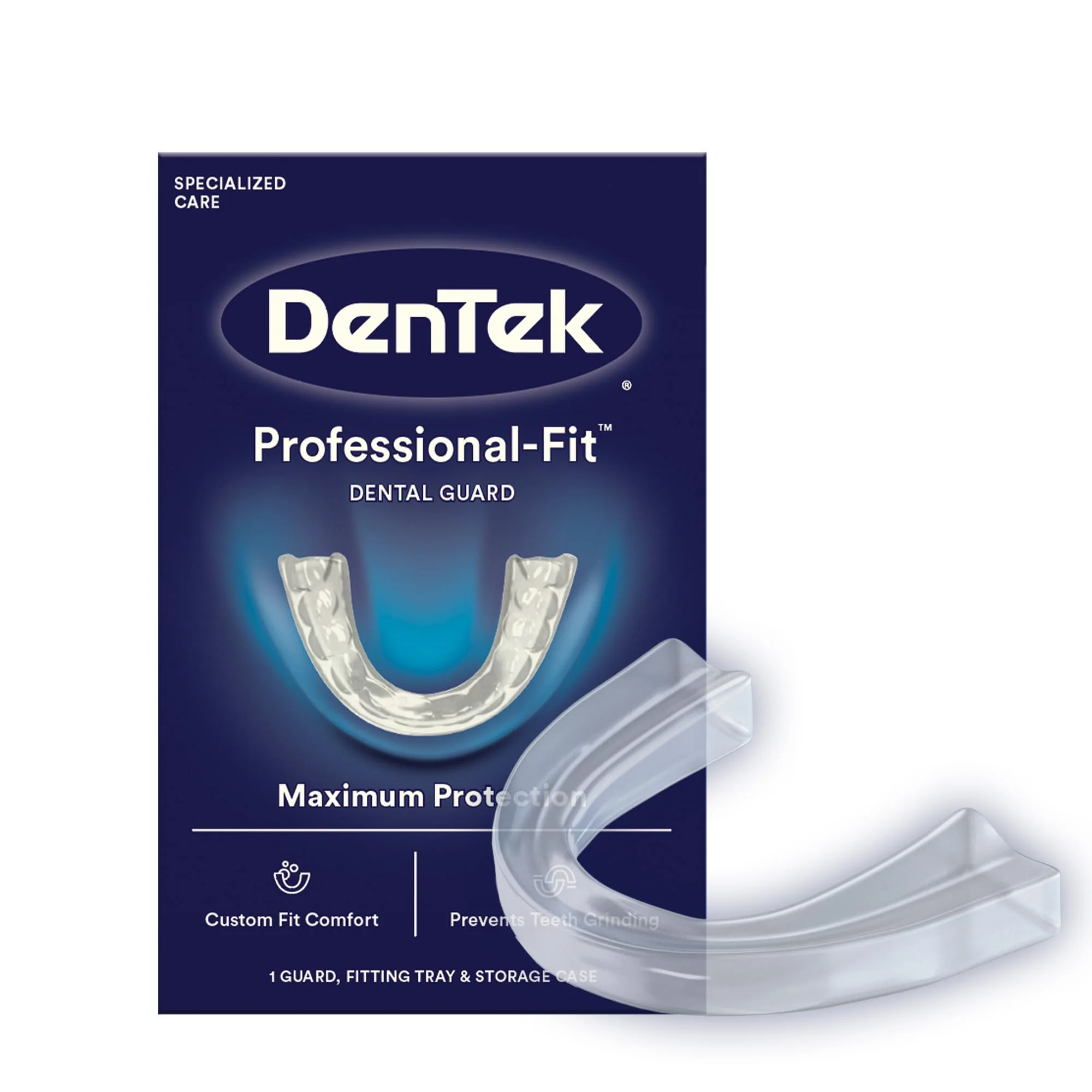 DenTek Mouth Guard for Nighttime Teeth Grinding, Professional-Fit Dental Guard, 1 Count - Image 2
