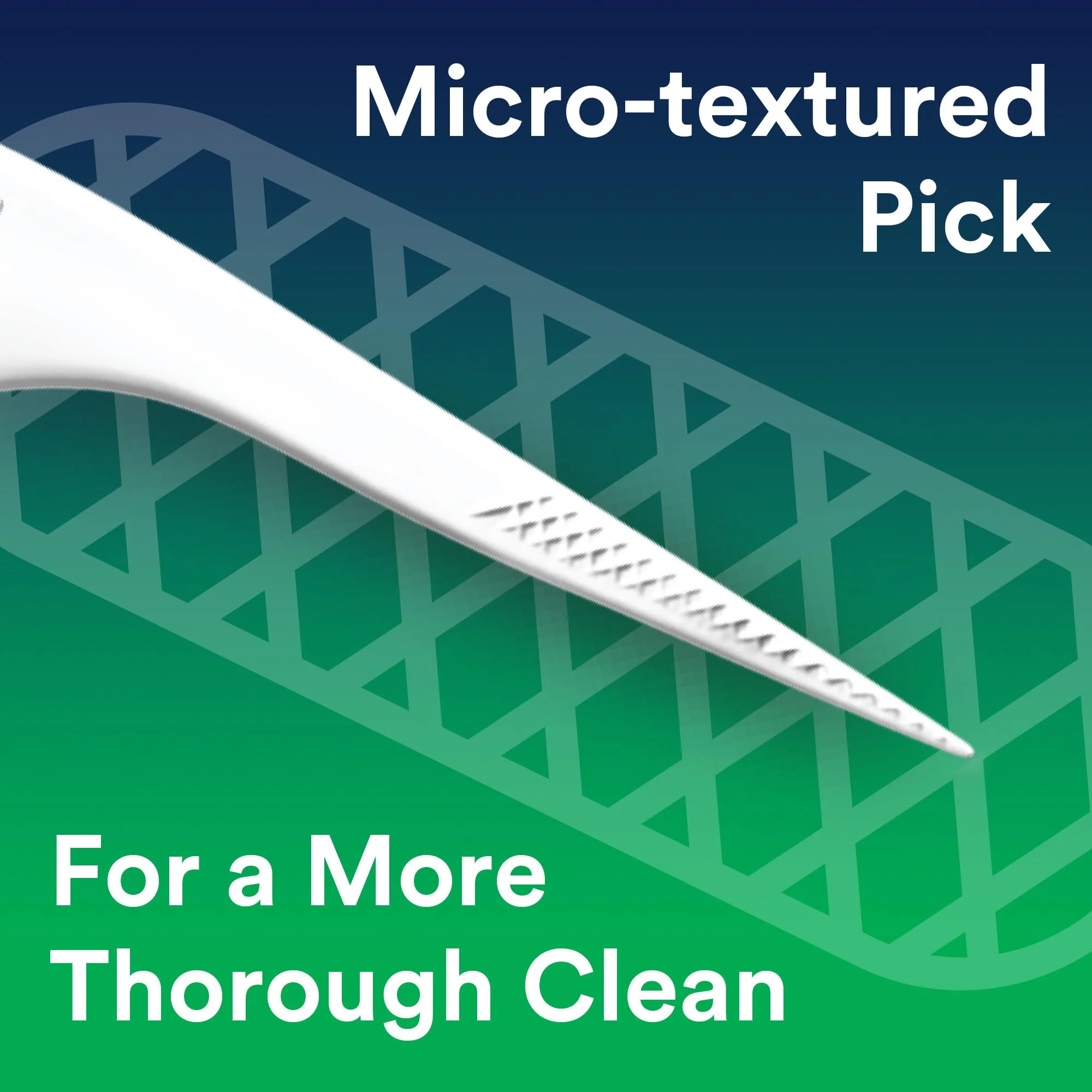 DenTek Triple Clean Advanced Clean Floss Picks, No Break & No Shred Floss, 150 Count, 6 Pack - Image 4