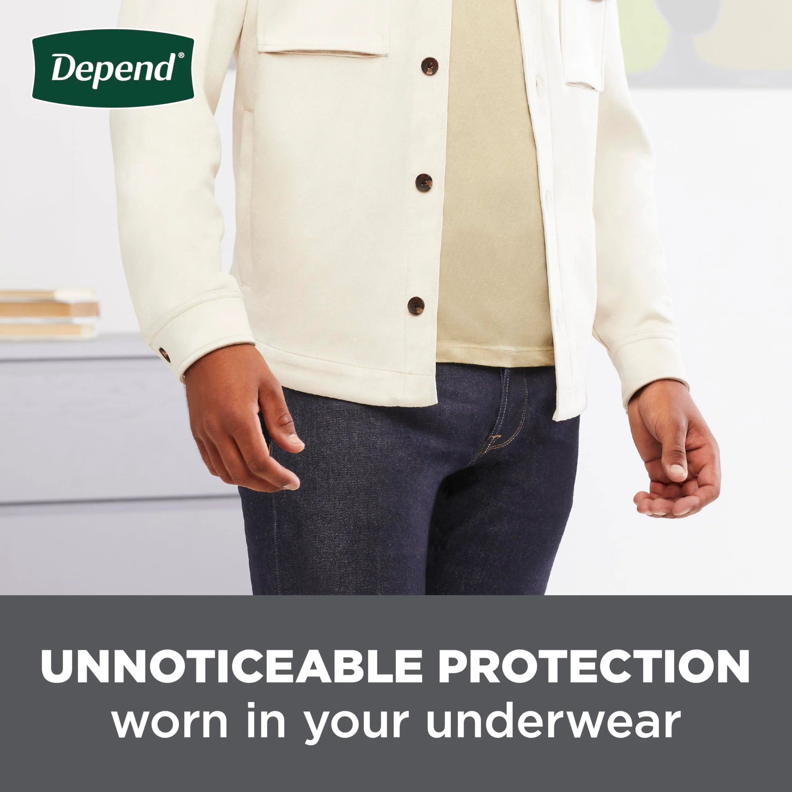 Depend Guards Incontinence Pads for Men, Maximum Absorbency, 104 Count (2 Packs of 52), Packaging May Vary - Image 2