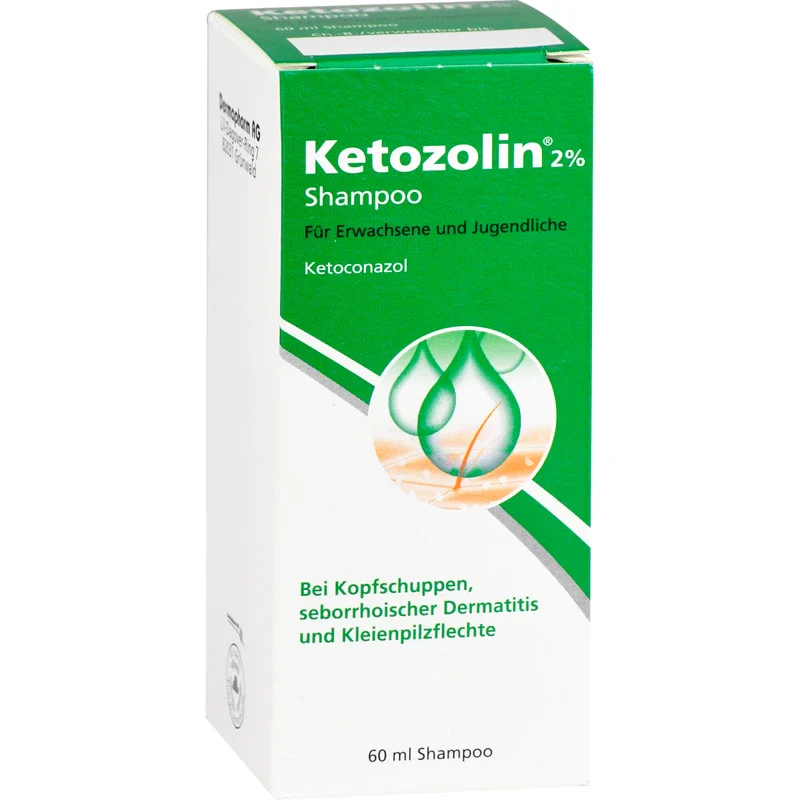 Dermapharm Ketozolin 2% Shampoo bei seborrhoischer Dermatitis, 60 ml Shampoo - Image 3