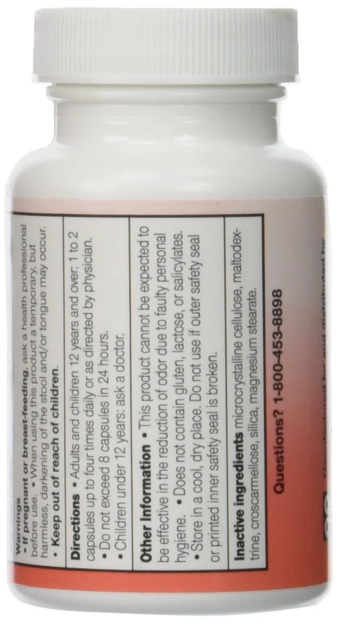DEVROM® 200mg Capsules (Internal Deodorant)- 100 Capsules - Image 3