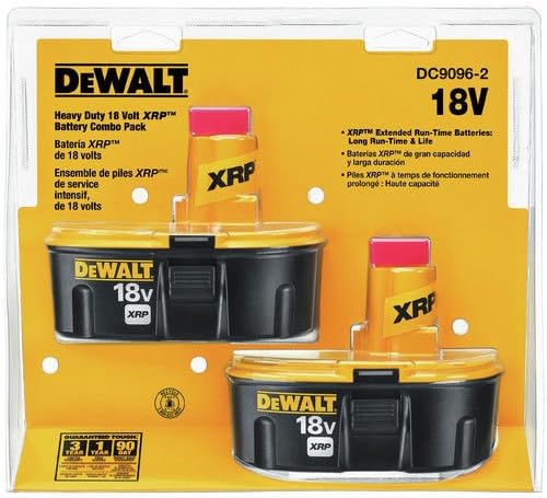 DEWALT FOR Dewalt OEM DC9096-2 18V XRP 2.4 Ah Battery 2 Pack Bundle-NOS - Image 3
